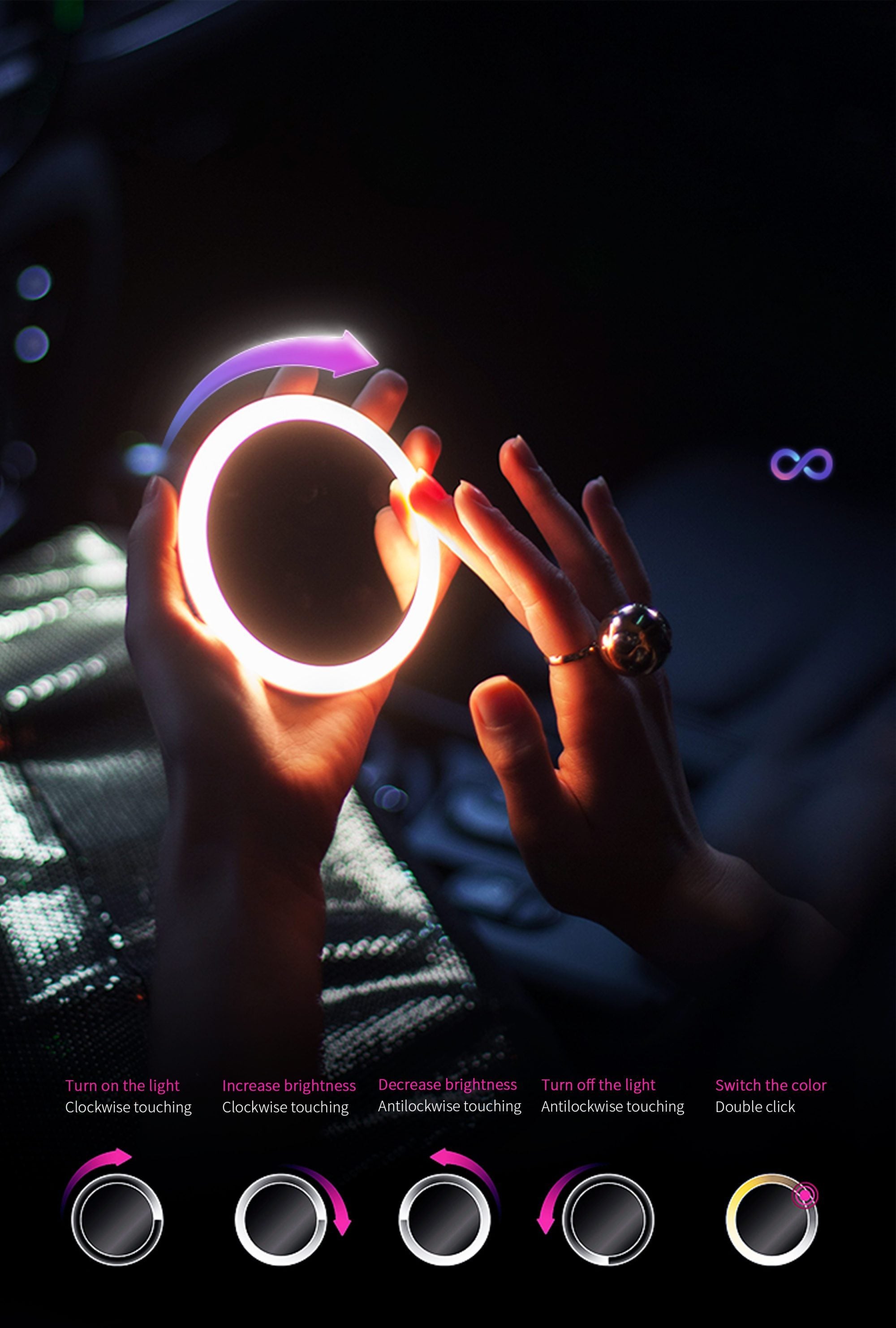 LED Makeup Mirror/Wireless Charger